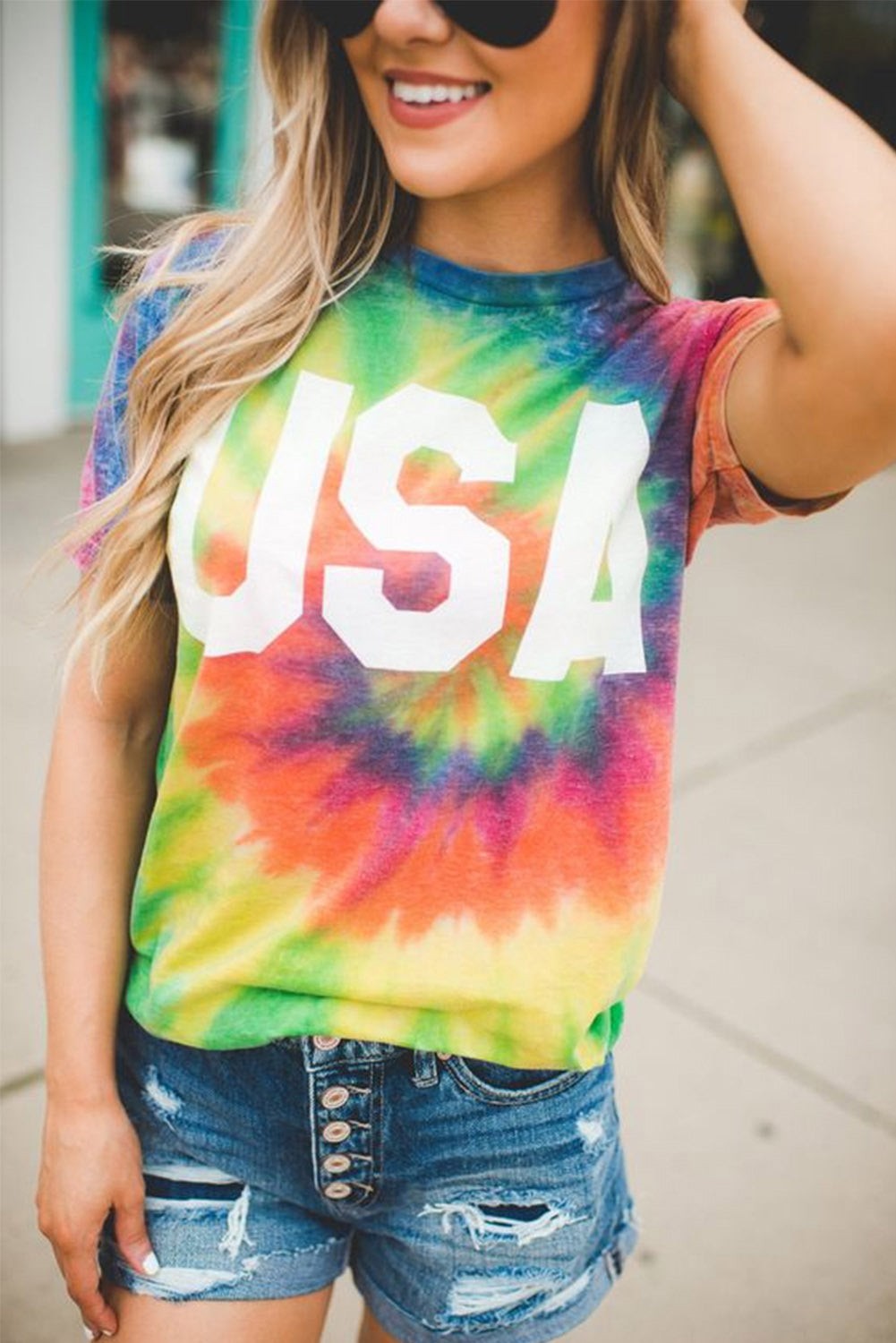 Tie Dye Rainbow Vortex T-shirt