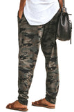 Under The Radar Pocketed Camo Joggers