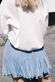 Korean High Waist Tutu Pleated Mini Skirt