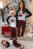 Plaid Print Kids' Holiday Home Loungewear Set