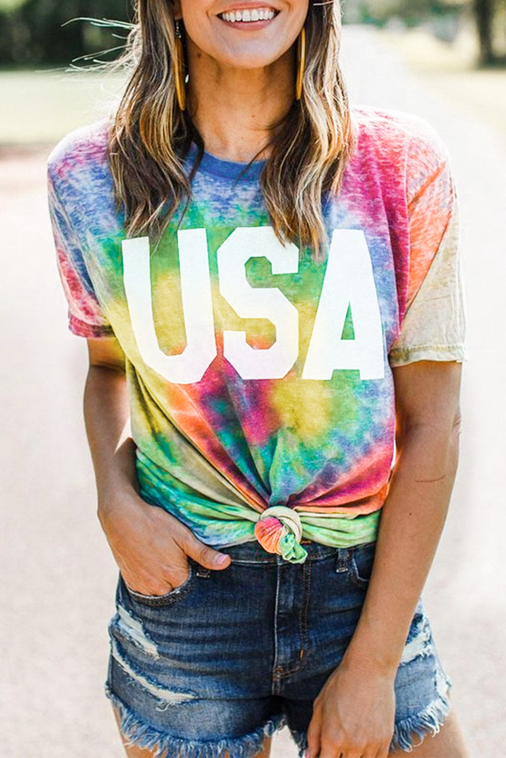 Tie Dye Rainbow Vortex T-shirt