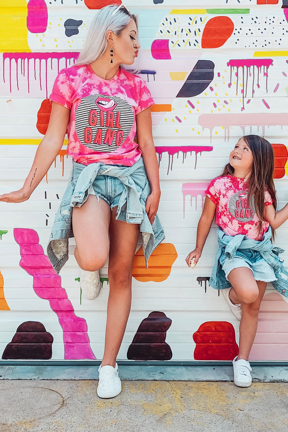 Family Matching Daughter's Girl Gang Graphic Tee