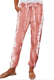 Pocketed Tie-dye Knit Joggers