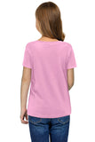 Colorblock Striped Girls' T-shirt