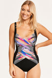Utopia Shaped Square Neck One-piece swimsuit