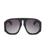 oversize mask wide frame retro sunglasses