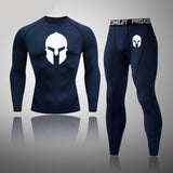quick dry thermal underwear spartan shirt tights set