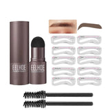 one step eyebrow stamp with shaping kit set