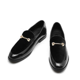 2022 fashion pointed toe dress shoes men loafers patent leather oxford shoes for men formal mariage wedding shoes party flats