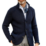 wool stand collar retro tooling jacket
