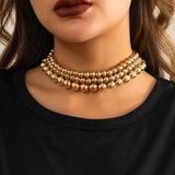 multi layered chunky necklace jewelry