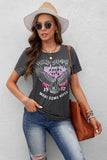 WILD SPIRIT ROCK AND ROLL Distressed Tee