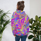 swirl colored hoodie