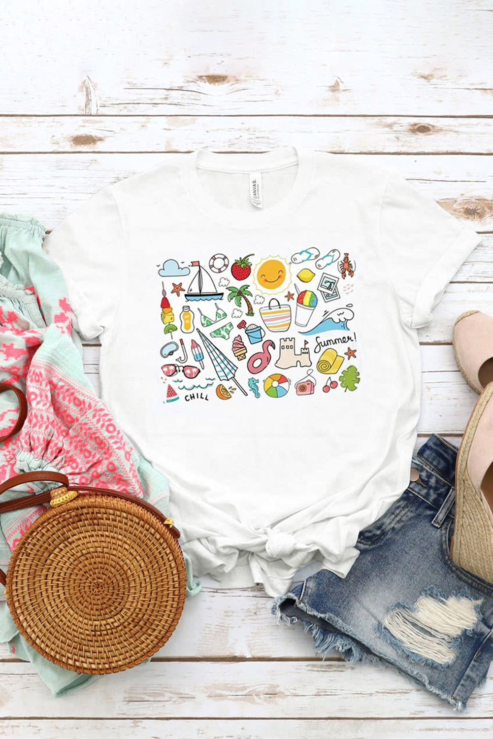 It's The Little Things Vacation & Holiday Soft Tee