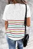 Colorful Striped Tee