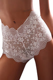 High Waist Lace Hollow Out Panty