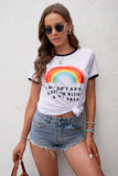 YOU CAN'T HAVE A RAINBOW WITHOUT A LITTLE RAIN Tee