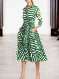 zebra print runaway maxi dress