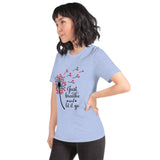 just breath and let it go short sleeve t shirt